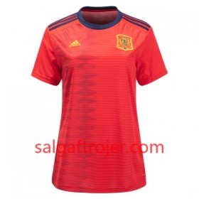 Spanien Fodboldtrøjer Hjemmebanesæt Kvindernes VM 2019 Kort ærmer